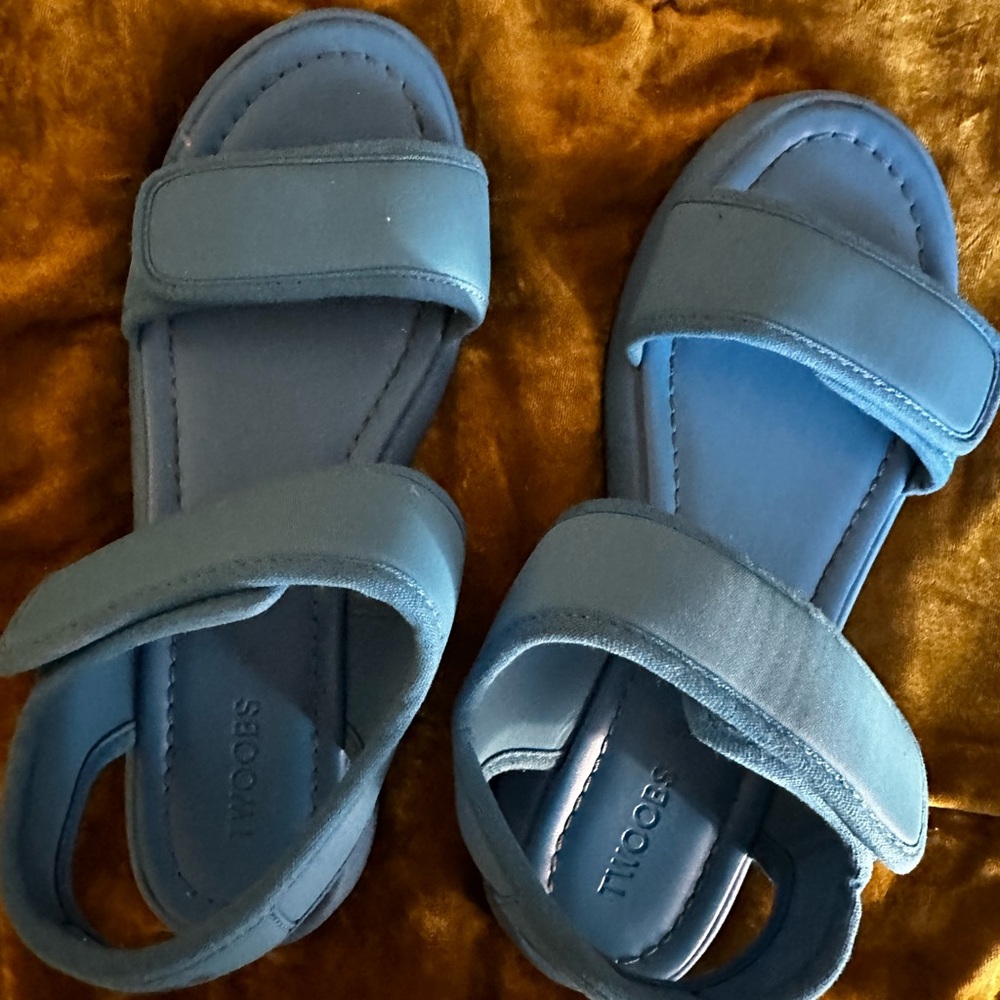 Blue Sandals